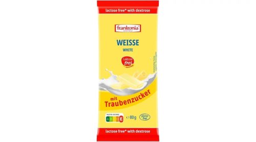 Frankonia laktózment. fehércsoki 80g