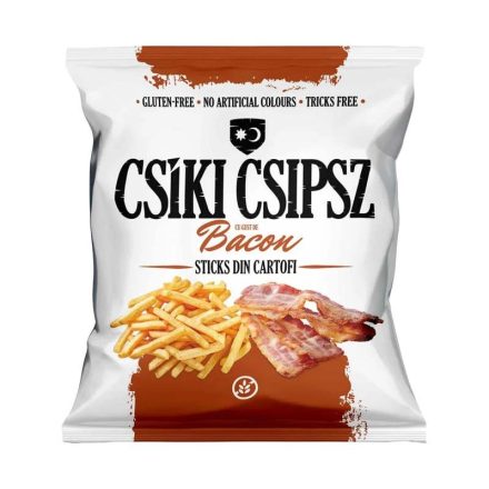 Csíki Csipsz szalmapityóka baconos 70 g