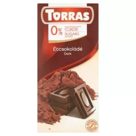 Torras étcsokoládé 75 g