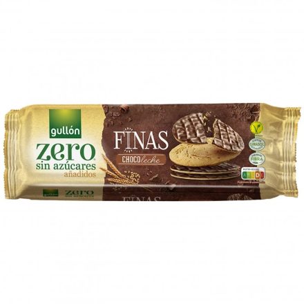 Gullón zero thins tejcsokoládés zabkeksz 150 g