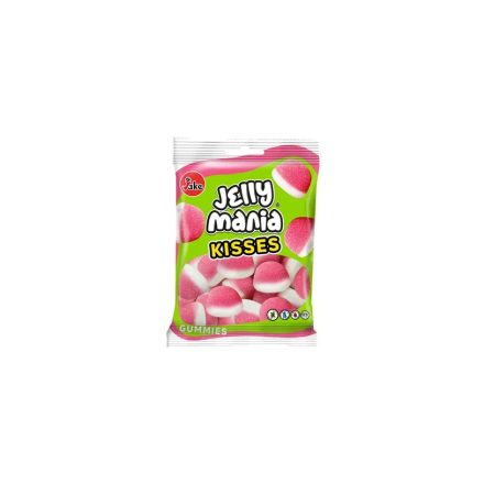 Jelly Mania cukor bevonatú puszi gumicukor 100 g