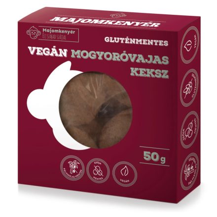 Majomkenyér vegán mogyoróvajas keksz 50 g