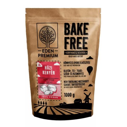 Eden Premium Bake-Free gluténmentes házi kenyér lisztkeverék 1 kg