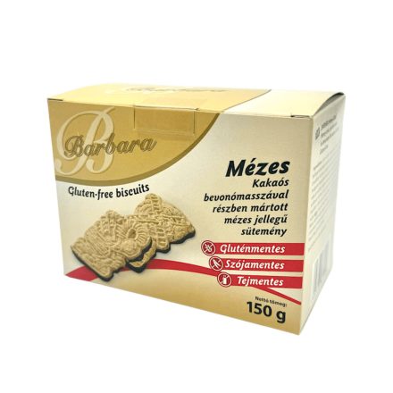 Barbara mézes kakaós sütemény 150 g