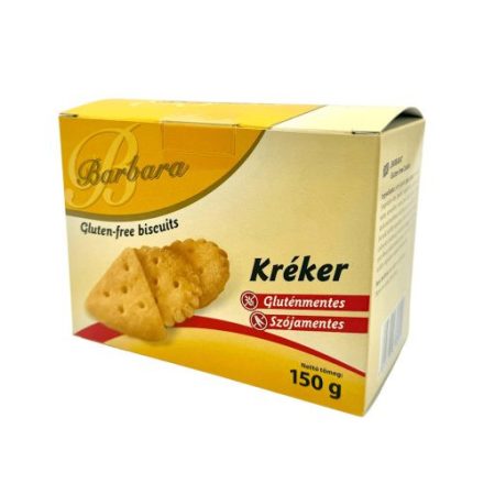 Barbara gluténmentes kréker 150 g