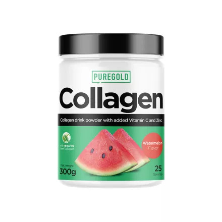 Pure Gold Collagen görögdinnye ízű