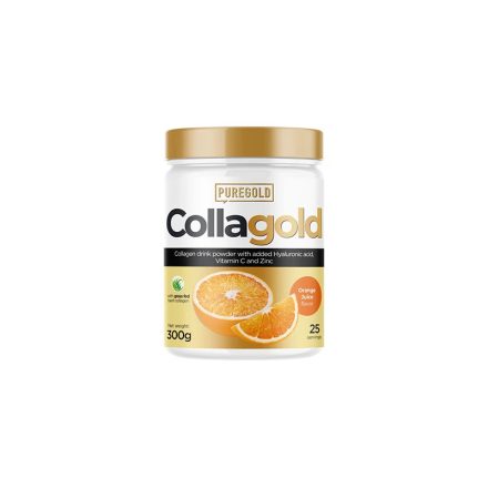 Pure Gold Collagold orange juice