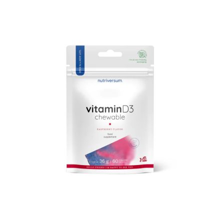 Nutriversum vitamin D3 rágótabletta 36 g