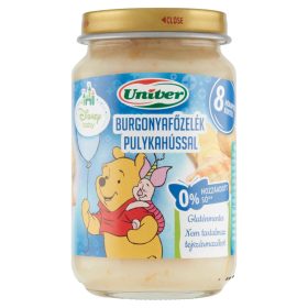 Univer burgonyafőzelék pulykahússal 163g