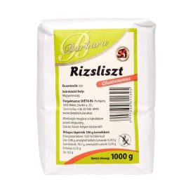 Barbara rizsliszt gluténmentes 1kg