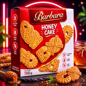 Barbara mézes jellegű teasütemény 150g