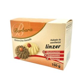 Barbara kakaós és vaníliaízű linzer 150g