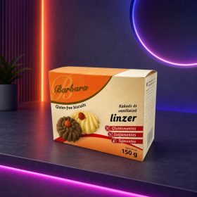Barbara kakaós és vaníliaízű linzer 150g