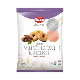 Urban vaníliaízű karika 160g