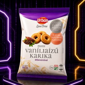 Urban vaníliaízű karika 160g