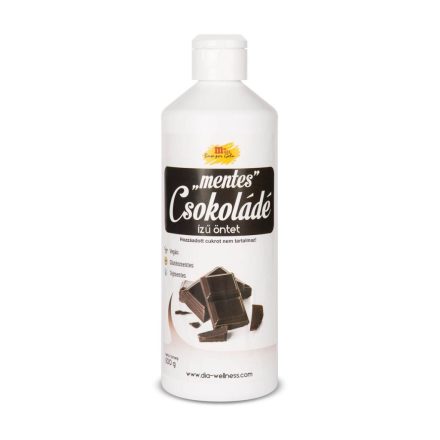 Dia-Wellness mentes csokoládé öntet 500g