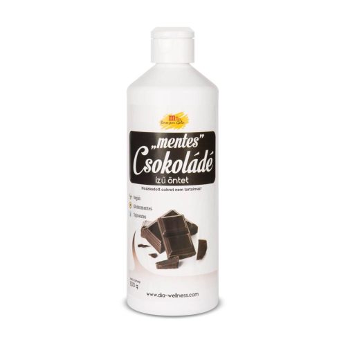 Dia-Wellness mentes csokoládé öntet 500g