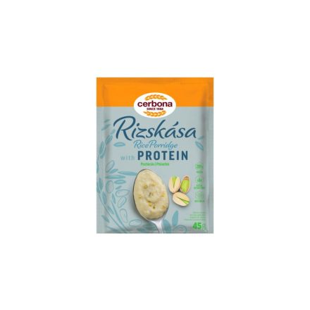 Cerbona protein rizskása pisztáciás 45g