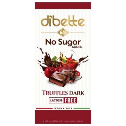 Dibette alkoholos meggyes 80g