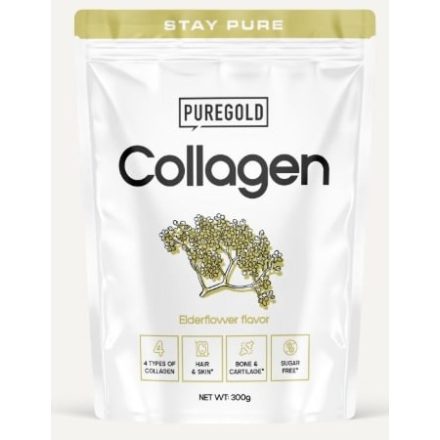 Pure Gold Collagen bodzás 300g