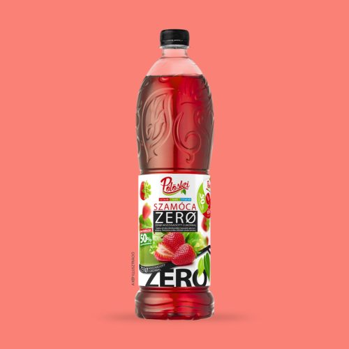 Pölöskei zero szörp szamóca ízű 1l