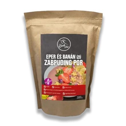 Szafi Free epres-banános zabpud. 300g