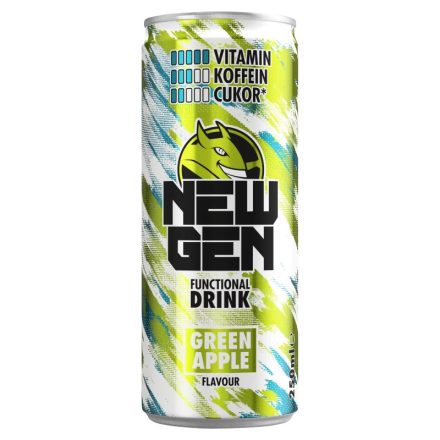 Hell New Gen zöld alma 250ml