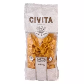 Civita kagyló gluténmentes tészta 450g