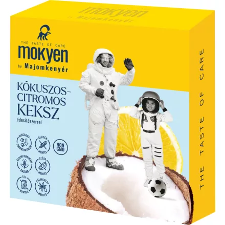 Mokyen kókuszos-citromos keksz 50g