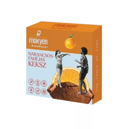 Mokyen narancsos-fahéjas keksz 50g