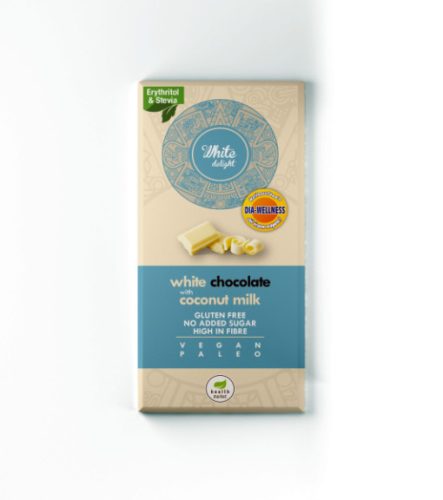 Dia-Wellness kókusztejes fehércsok. 80g
