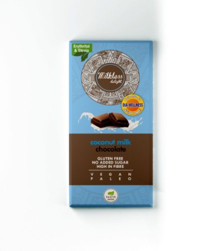 Dia-Wellness kókusztejes csokoládé 80g