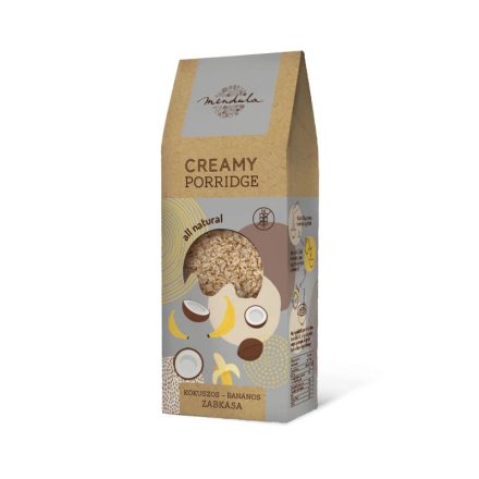 Mendula kókuszos-banános zabkása 400g