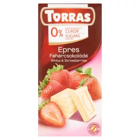 Torras epres fehércsokoládé 75g