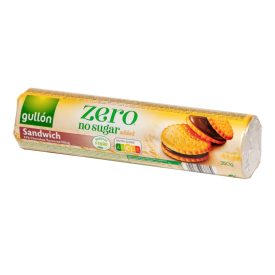 Gullón zero csokis szendvics keksz 250g
