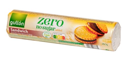 Gullón zero csokis szendvics keksz 250g