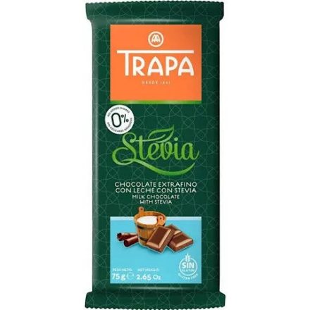 Trap Stevia tejcsokoládé 75g