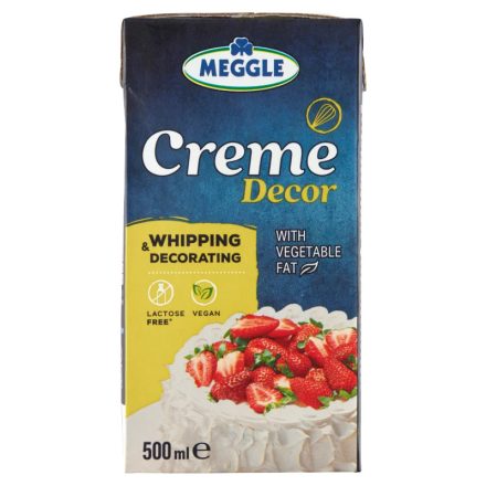 Meggle creme decor vegán 500ml