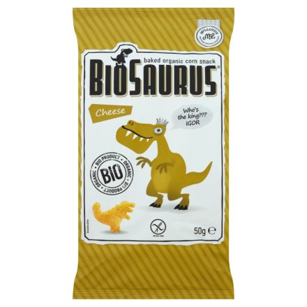 BioSaurus Igor kukorica s. sajtos 50g
