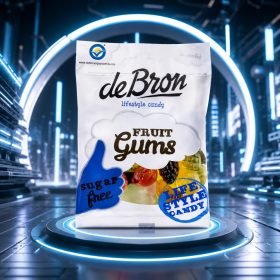 deBron cukorm. gyümölcsös gumicukor 100g