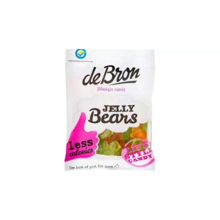 deBron cukormentes medvés gumicukor 90g