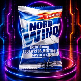 Norwind cukorka mentol-eukal. cm. 25g