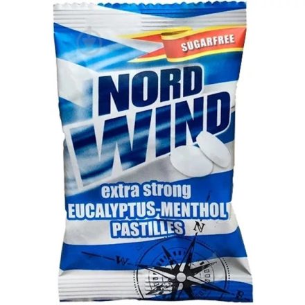 Norwind cukorka mentol-eukal. cm. 25g