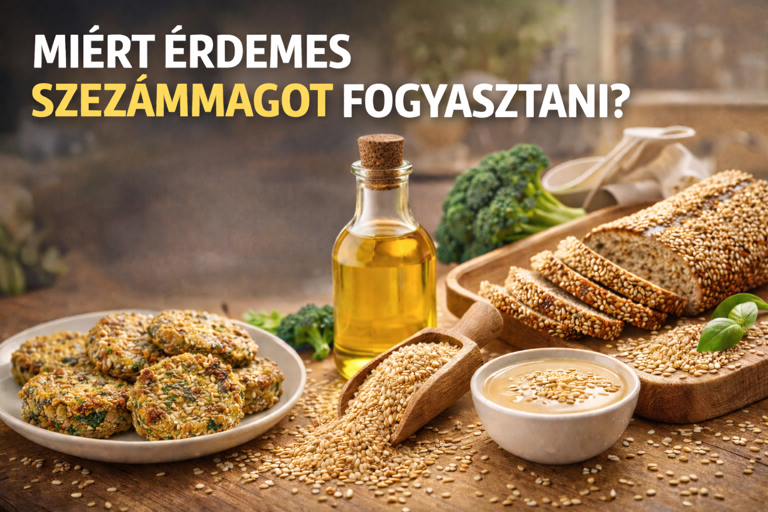 Miért érdemes szezámmagot fogyasztani? + 3db recept 