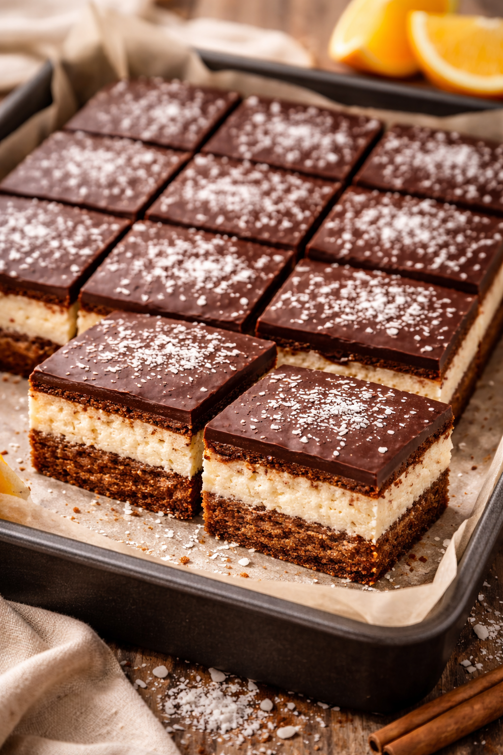 Kókuszkrémes szelet 