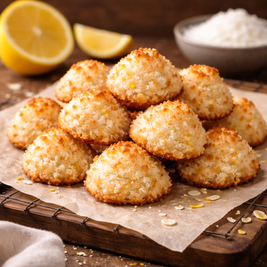 Citromos kókuszcsók 